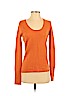 Oats 100% Cashmere Orange Cashmere Pullover Sweater Size S - photo 1