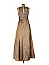 Aidan Mattox 100% Polyester Tan Cocktail Dress Size 6 - photo 2