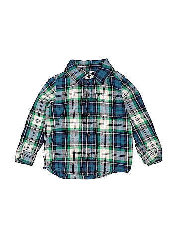 Carter's Long Sleeve Button-Down Shirt (view 1)