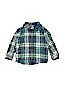 Carter's 100% Cotton Blue Long Sleeve Button-Down Shirt 18-24 MO / 24 MO - photo 1