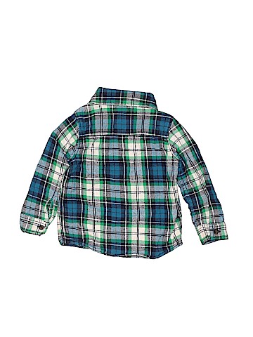 Carter's Long Sleeve Button-Down Shirt (view 2)