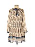 Lucky Brand 100% Polyester Blue Casual Dress Size M - photo 1