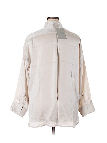 Everlane Long Sleeve Silk Top (view 2)