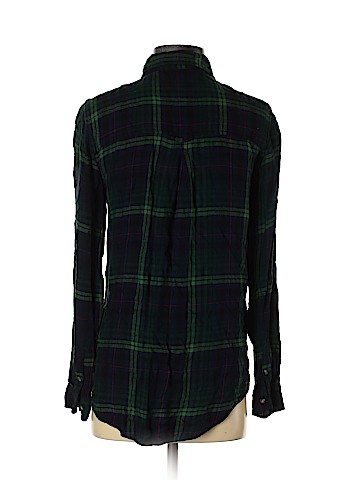 American Eagle Outfitters Long Sleeve Button-Down Shirt (view 2)