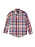 Gap Kids Outlet 100% Cotton Plaid Blue Long Sleeve Button-Down Shirt Size S (kids) - photo 1