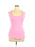 Maurices 100% Cotton Pink Tank Top Size XL - photo 1