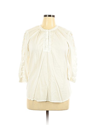 Coldwater Creek 3/4 Sleeve Top (view 1)