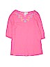 The Children's Place 100% Cotton Solid Pink 3/4 Sleeve Blouse Size 7 - 8 - photo 1