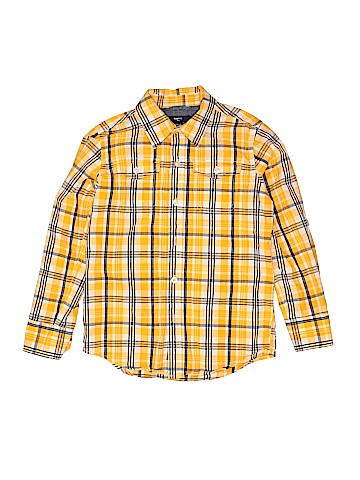 Gap Kids Outlet Long Sleeve Button-Down Shirt (view 1)