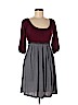 four stars Burgundy Casual Dress Size M - photo 1