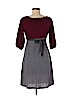 four stars Burgundy Casual Dress Size M - photo 2