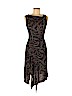 Diane von Furstenberg 100% Silk Black Casual Dress Size 8 - photo 1