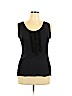 Vine Street Black Sleeveless Top Size XL - photo 1