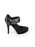 Bamboo Black Heels Size 8 - photo 1