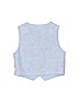 Wonder Nation 100% Cotton Solid Gray Tuxedo Vest 9-12 MO / 12 MO - photo 2
