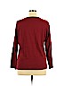 Coldwater Creek 100% Cotton Red Long Sleeve Top Size XL - photo 2