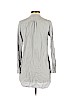 DKNY 100% Rayon Gray Long Sleeve Blouse Size XS - photo 2