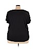 Lane Bryant 100% Polyester Black Short Sleeve Blouse Size 22 - 24 Plus - photo 2