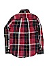 Chaps Plaid Red Long Sleeve Button-Down Shirt Size 8 - photo 2