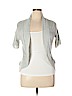 Assorted Brands Gray Cardigan Size 16 - 18 - photo 1
