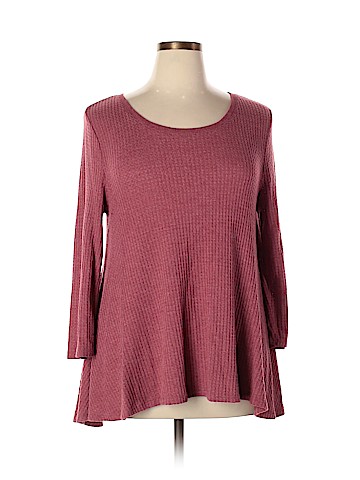 Sonoma Goods for Life 3/4 Sleeve Top (view 1)