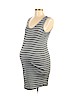 BumpStart Gray Casual Dress Size L - photo 1