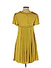 Catherine Malandrino Yellow Casual Dress Size S - photo 2