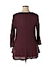 Sonoma Goods for Life Burgundy 3/4 Sleeve Top Size XL - photo 2