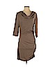 Catherine Malandrino Tan Casual Dress Size 4 - photo 1
