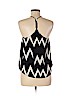 H&M 100% Polyester Black Sleeveless Blouse Size 6 - photo 2