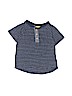 Cat & Jack Blue Short Sleeve Henley 9-12 MO / 12 MO - photo 1