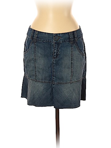 DKNY Jeans Denim Skirt (view 1)