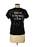 Victoria's Secret Black Short Sleeve T-Shirt Size M - photo 2