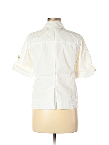 MICHAEL Michael Kors 3/4 Sleeve Button-Down Shirt (view 2)