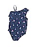 OshKosh B'gosh Blue One Piece Swimsuit Size 3T - photo 2