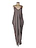 Lovesick 100% Rayon Gray Casual Dress Size Med - Lg - photo 1