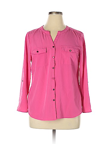 Notations Long Sleeve Blouse (view 1)