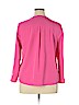 Notations Pink Long Sleeve Blouse Size XL - photo 2