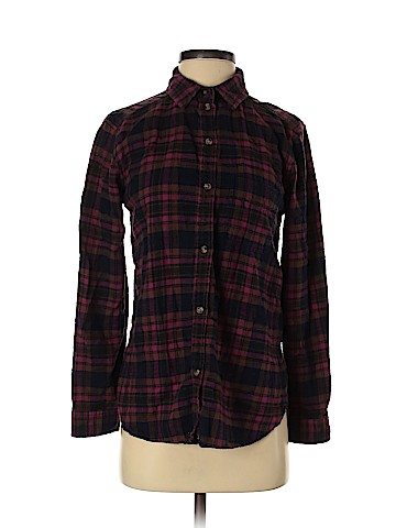 American Eagle Outfitters Long Sleeve Button-Down Shirt (view 1)