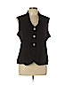 Alfred Dunner Black Vest Size L (petite) - photo 1
