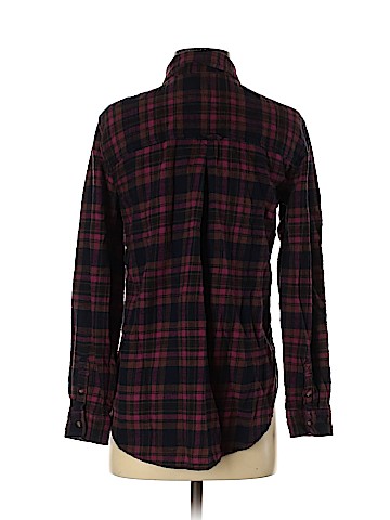 American Eagle Outfitters Long Sleeve Button-Down Shirt (view 2)