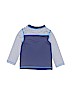 Cat & Jack Stripes Blue Rash Guard 9-12 MO / 12 MO - photo 2