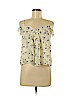 Lush 100% Rayon Ivory Sleeveless Blouse Size M - photo 1
