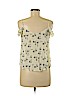 Lush 100% Rayon Ivory Sleeveless Blouse Size M - photo 2