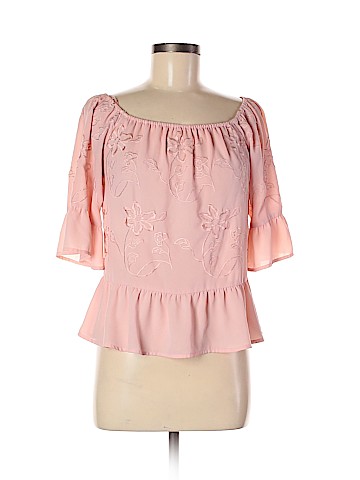 Candie's Short Sleeve Blouse (view 1)
