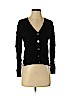 Tory Burch 100% Merino Wool Black Wool Cardigan Size L - photo 1