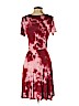 Heart Hips Red Casual Dress Size S - photo 2