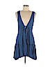 Forever 21 100% Rayon Blue Casual Dress Size M - photo 1