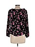 BP. 100% Rayon Black Long Sleeve Blouse Size L - photo 2