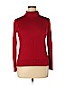 Chaps 100% Cotton Red Turtleneck Sweater Size XL - photo 1